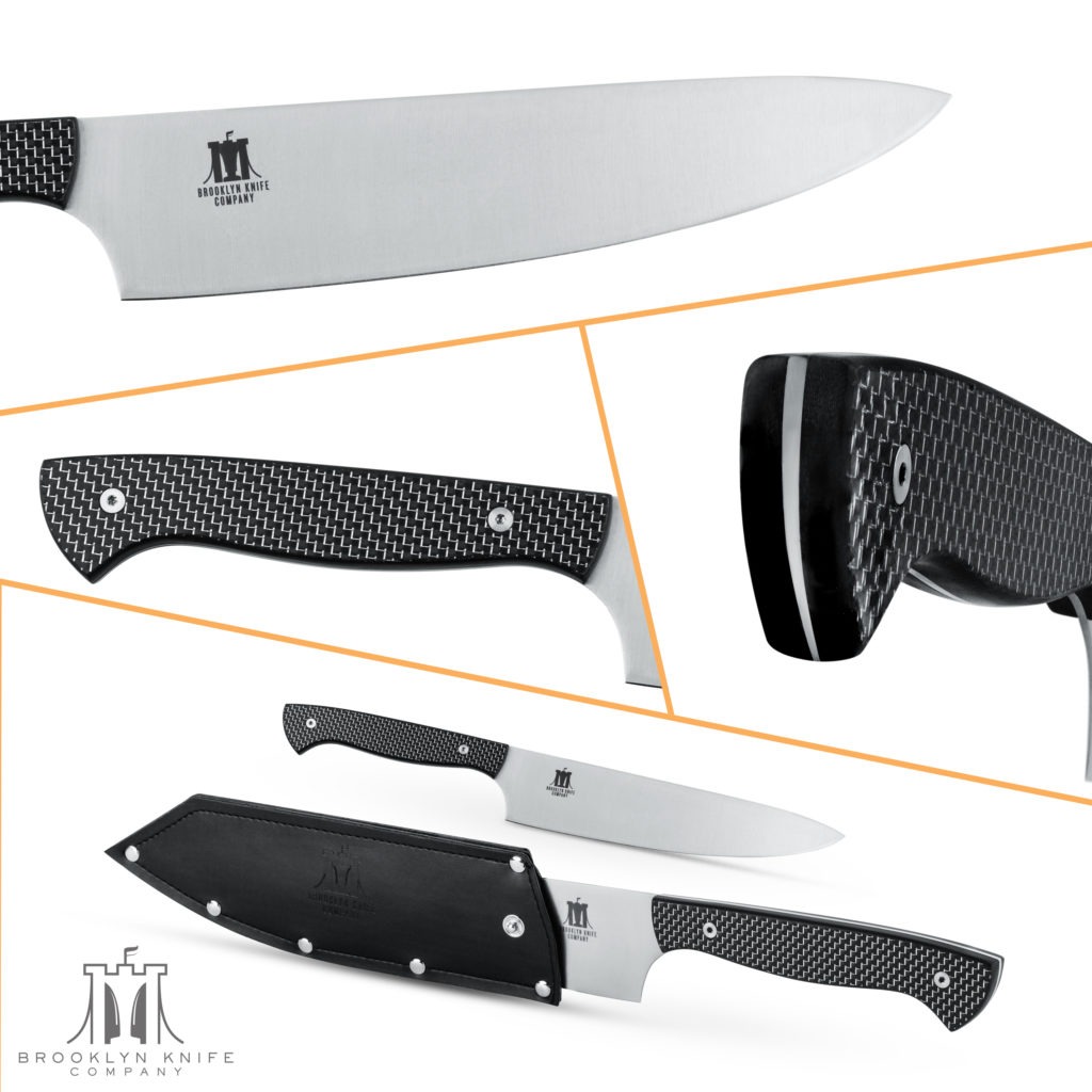 CARBON FIBER 8" CHEF KNIFE - Brooklyn Knife Company